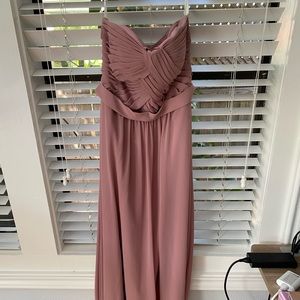 Azazie Bridesmaid Dress Sz 6 Dusty Rose